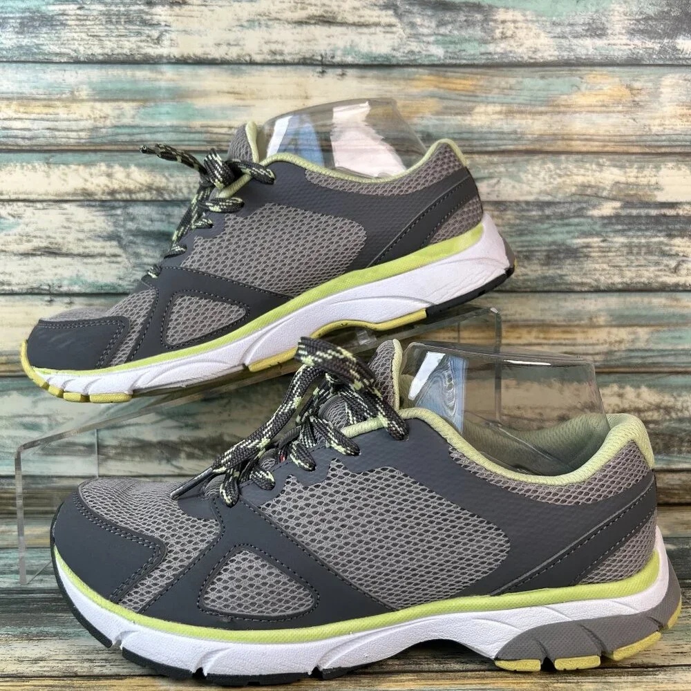 Vionic Tokyo Sneakers Womens 6 Gray Casual Walking Everyday Shoes Arch Support